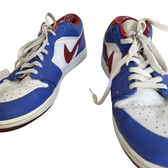 Air Jordan 1 Retro Low “East Side” White Red Royal Chicago 309192-161 Si… - Picture 6 of 16